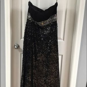 Black formal dress